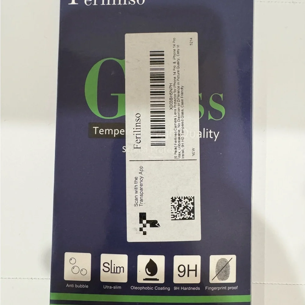 Tempered Glass Camera Screen Protector - CLEAR